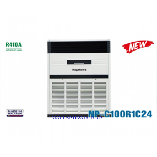 Máy Lạnh Tủ Đứng Nagakawa NIP-C100R1M15-Inverter-Gas R410